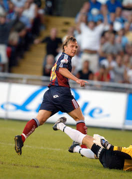 Andreas Johansson, Djurgården. Jubel