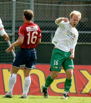 Mikael Andersson, Hammarby, jubel
