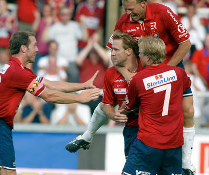 Joachim Karlsson, Örgryte, Jubel