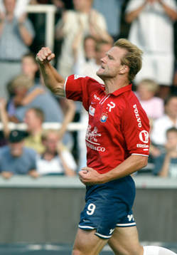 Joachim Karlsson, Örgryte, Jubel