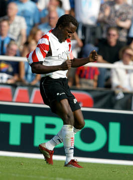 Peter Ijeh, Malmö, mål, jubel