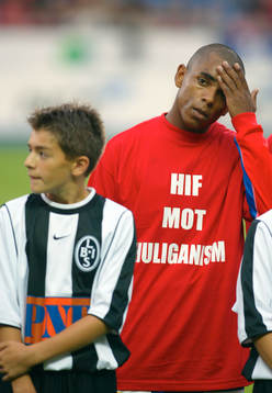 Alvaro Santos och resten av HIF-spelarna visade sin