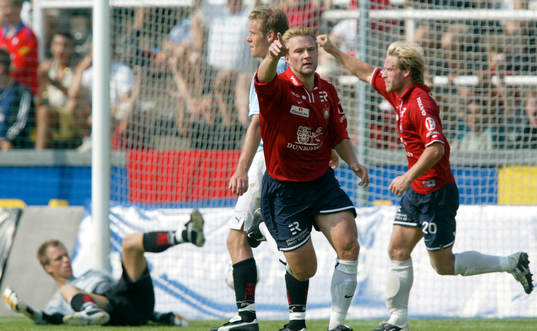 Joachim Karlsson, Örgryte, jublar