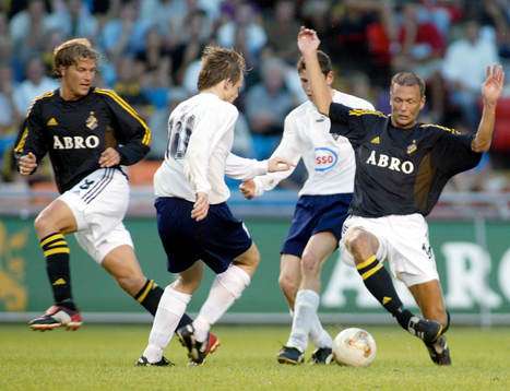 Daniel Tjernström och Krister Nordin, AIK