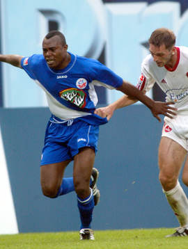 Fotboll, tysk,  Bundesliga, Hansa Rostock - Nürnberg.