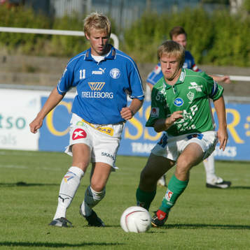 Christian Andersson, Trelleborg och Johan Norell, Brage