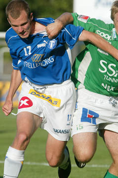 Patrik Svensson, Trelleborg, tröjdragning
