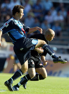 Magnus Svensson, Halmstad och Stefan Rehn, Djurgården
