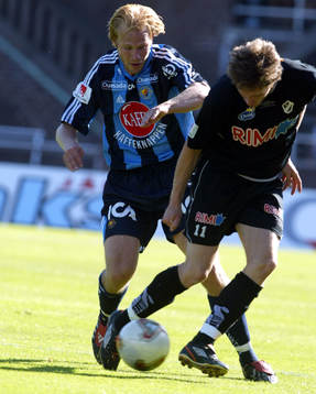 Mikael Nilsson, Halmstad och Mikael Dorsin, Djurgården