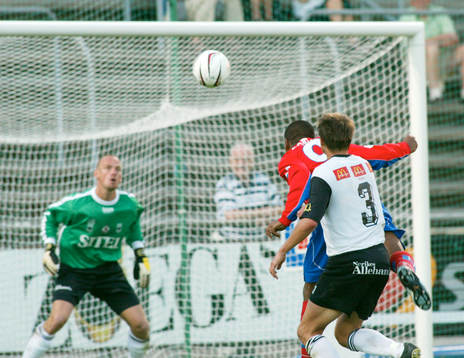 Alvaro Santos, Helsingborg gör 1-0