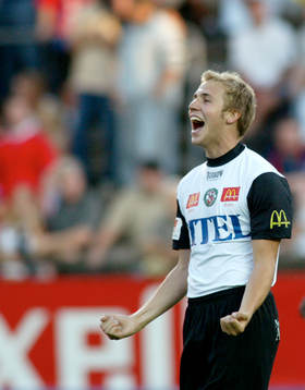 Jon Lundblad, Örebro, jublar