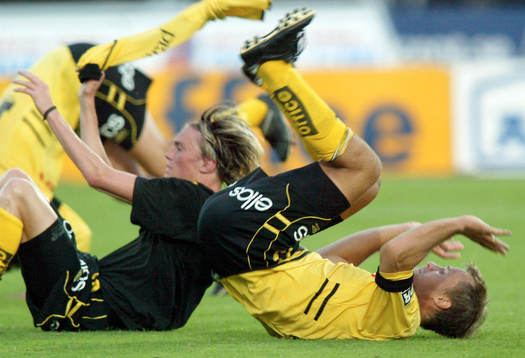 Hasse Berggren och Lasse Nilsson, Elfsborg gör