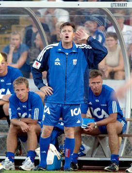 Stefan Lundin, tränare Göteborg