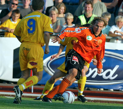 Ängelholms FF - Mjällby AIF. Johan Svensson, Mjällby