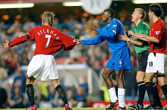 Fotboll, Engelsk, Premier League, Chelsea - Manchester
