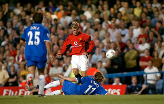 Fotboll, Engelsk, Premier League, Chelsea - Manchester