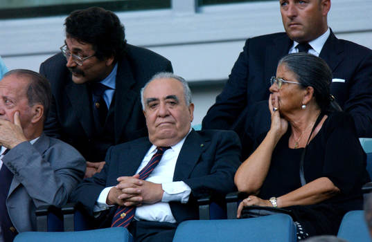 Franco Sensi, president, Roma