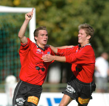 Patrik Lennartsson, Falkenberg, jubel