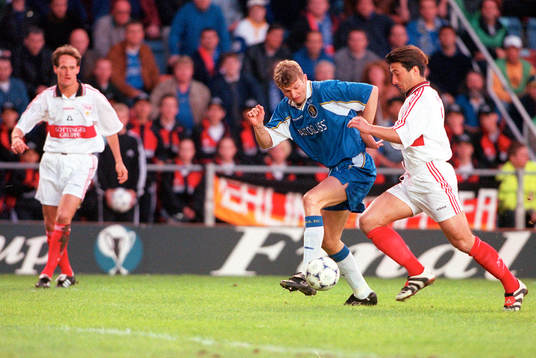 Bläddra bland fler bilder av Fotboll, Cupvinnarcupen, Final, Chelsea - Stuttgart, 1-0