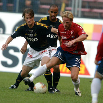 Mats Rubarth, AIK och Martin Ulander, ÖIS