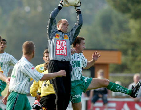 Fredrik Olsson, målvakt, Mjällby