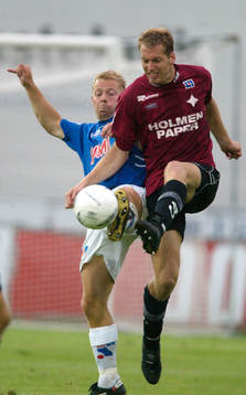 Fredrik Bild, Norrköping och Robert Andersson, Halmstad