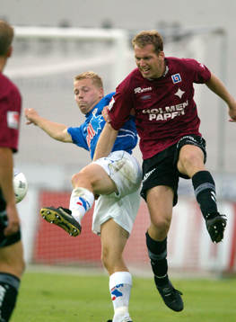 Robert Andersson, Halmstad och Fredrik Bild, Norrköping