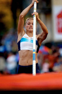 Kirsten Belin satte nordiskt rekord då hon hoppade 4.51