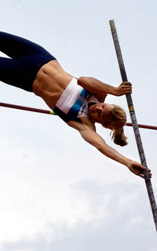 Kirsten Belin satte nordiskt rekord då hon hoppade 4.51