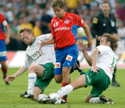 Mattias Lindström, Helsingborg och Fredrik Winsnes och