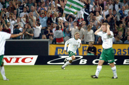 Pablo Pinones-Arce, Hammarby, jubel