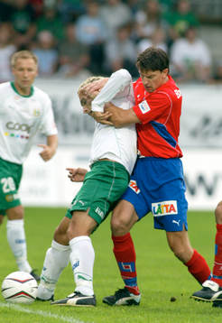 Pablo Pinones-Arce, Hammarby och Mikael Gustavsson,
