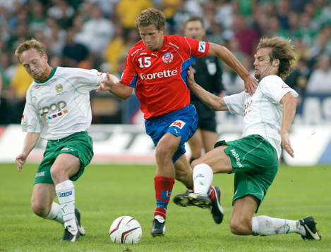 Mattias Lindström, Helsingborg och Fredrik Winsnes och