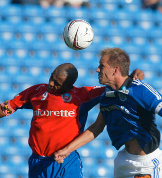 Alvaro Santos, Helsingborg och Marko Tuomela, Sundsvall i
