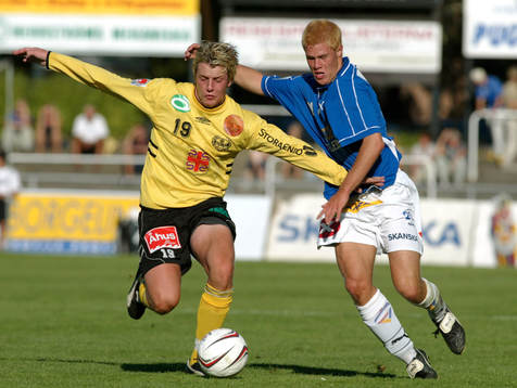 Daniel Nilsson, Mjällby och Dennis Melander, TFF