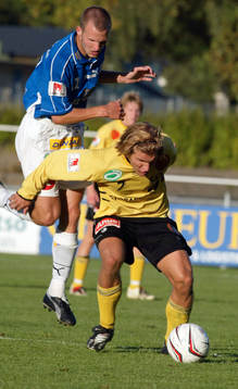 Johan Svensson, Mjällby med ryggsäck