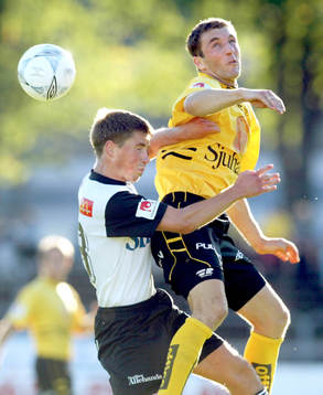 Jurica Siljanoski, Elfsborg når högst i en luftduell med