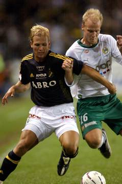 Martin Åslund, AIK och Mikael Andersson, Hammarby