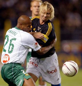 Christian Troaré, Hammarby och Andreas Anderssson, AIK