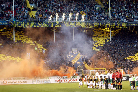 Supporter, tifo, AIK