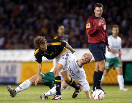 Daniel Hoch, AIK och Mikael Andersson, Hammarby