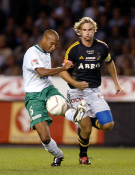 Christian Troaré, Hammarby och Andreas Andersson, AIK