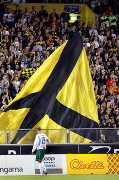Supporter, AIK och depp, Peter Markstedt, Hammarby