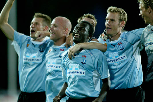 Josef Elanga, Malmö FF,  i centrum