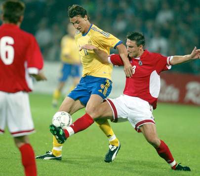 Zlatan Ibrahimovic i aktion
