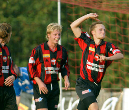 Nicklas Carlsson, jubel, Brommapojkarna
