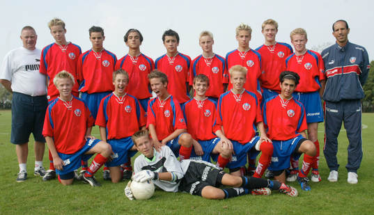 Fotboll, DM-final Pojkar 14 år, Helsingborg, lagbild
