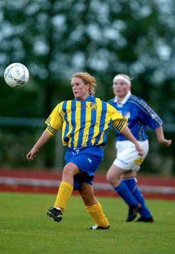 Ulrika Eriksson på språng