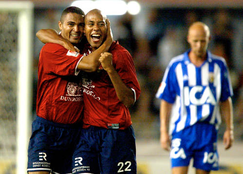 Afonso Alves och Jeffrey Aubynn, Örgryte kramas och Mikael
