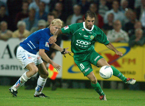 Kennedy Bakircioglü, Hammarby och Per Johansson, Halmstad